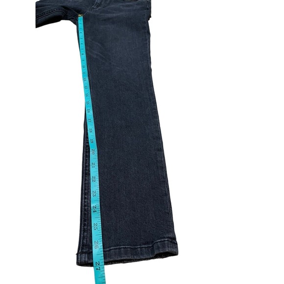 Reformation High & Skinny Crop Avalon Black Wash Jeans Size 27 LY799 - Picture 9 of 9